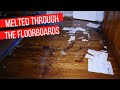 Melted Through the Floor Boards | Tampa, FL