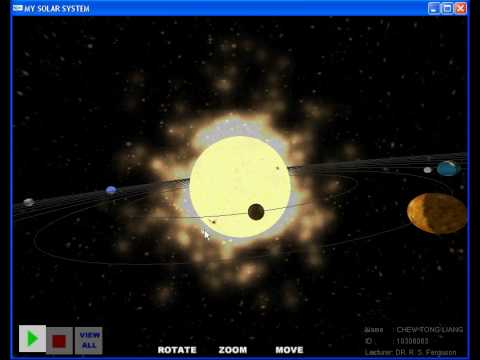 OpenGL Solar System