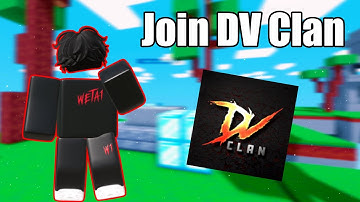 How to JOIN DV Clan in Roblox Bedwars | Official Guide