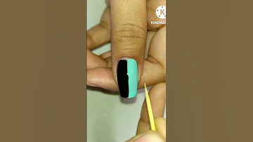 Easy nail art 💅#nailart #naildesign #shorts #easynailart