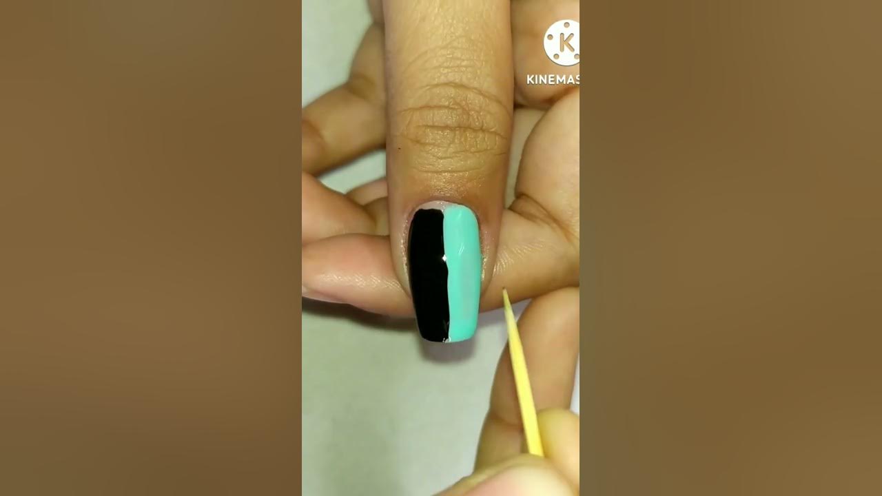 Easy nail art 💅#nailart #naildesign #shorts #easynailart