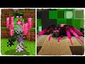 ME ENCUENTRO CON ARAÑAS GIGANTES Y CREEPER-BLAZE MUTANTES EN MINECRAFT