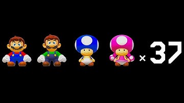 Super Mario Maker 2 – 2-4 Players Super Worlds (Co-Op) Walkthrough Full Game