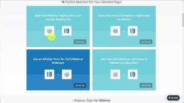 Zapier - GoToWebinar Integrations