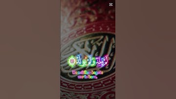 سورة الإخلاص من القرآن الكريم #القران #ايات #القرآن_الكريم #سورةالاخلاص #سورة