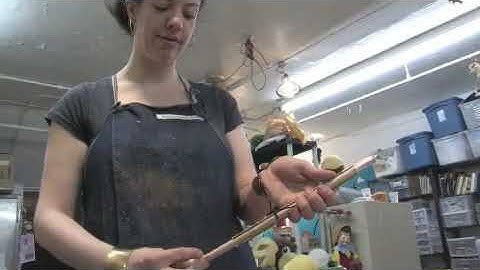 Adding Markings for Bunraku Puppet Wrist Control