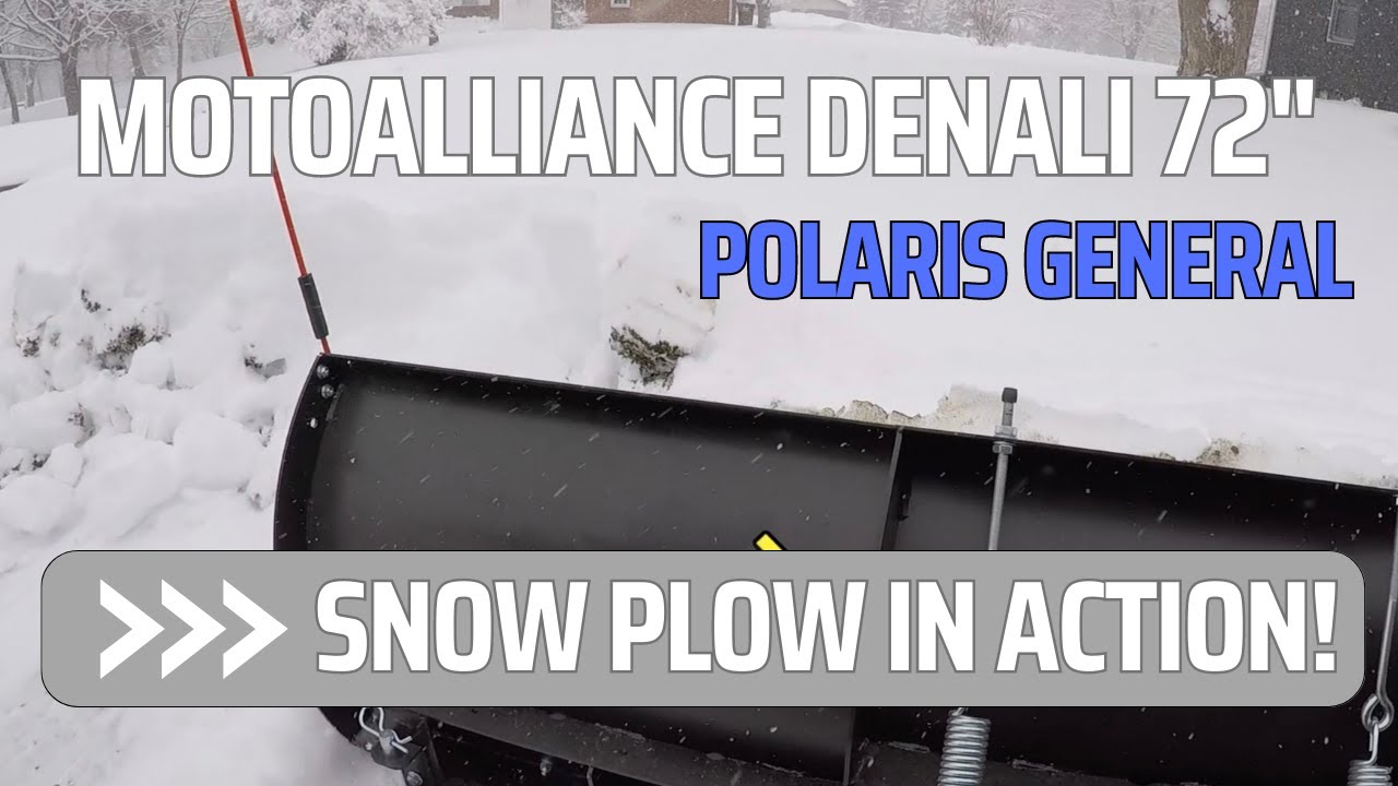 MotoAlliance Denali ATV 50 inch Universal Snow Plow Kit