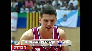 Dražen Petrović vs. USA Dream Team 1992