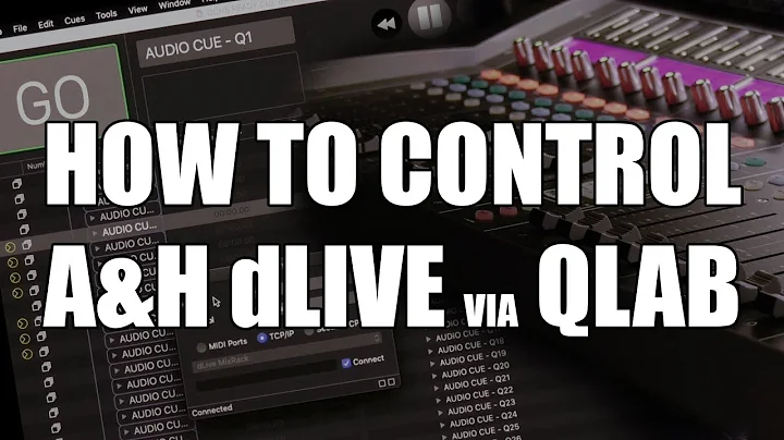 How to Control an Allen & Heath dLive Using Qlab