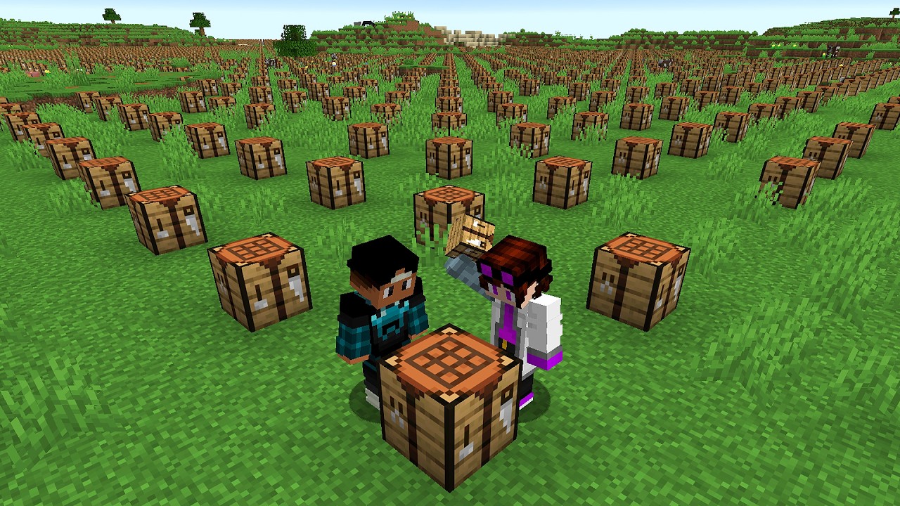 minecraft, MAS O MUNDO COPIA OS BLOCOS QUE COLOCO