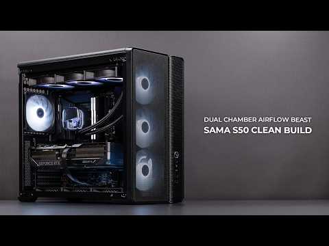 The Coolest Dual-Chamber PC Build | SAMA S50 | Intel 270K Plus