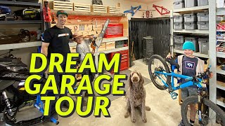 Dream Garage Tour - Eric Porter's Mountain Bike Garage
