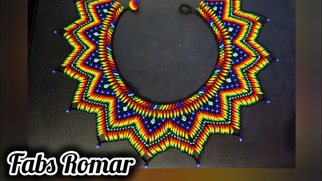 Collar de mostacilla estrella ❤️