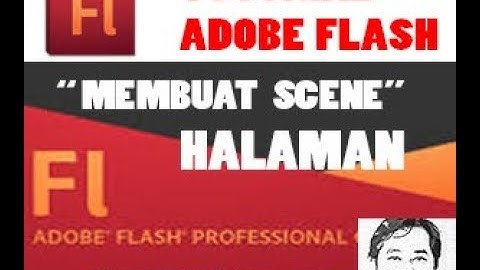 Tutorial Adobe Flash " Membuat scene"