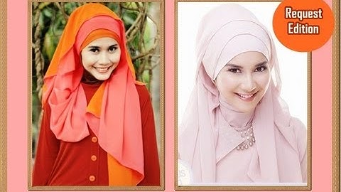 Pashmina Hijab Tutorial | Girly Look by Didowardah - Part #19