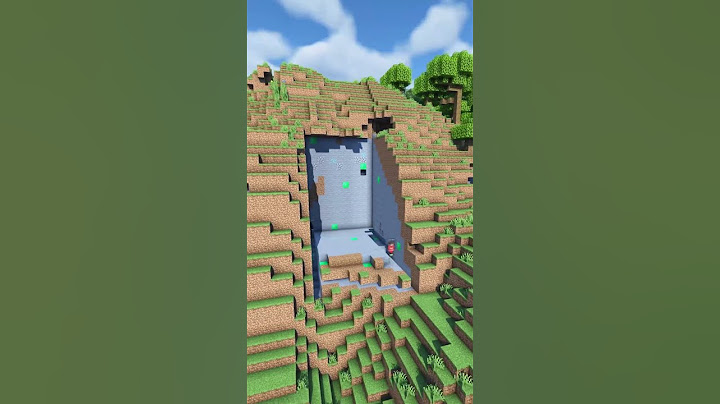 MANSÃO MODERNA NA MONTANHA #minecraft #mcpe #minecraftbuild