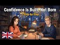 Confidence Is Built, Not Born | Step-by-Step | English listening Practice 