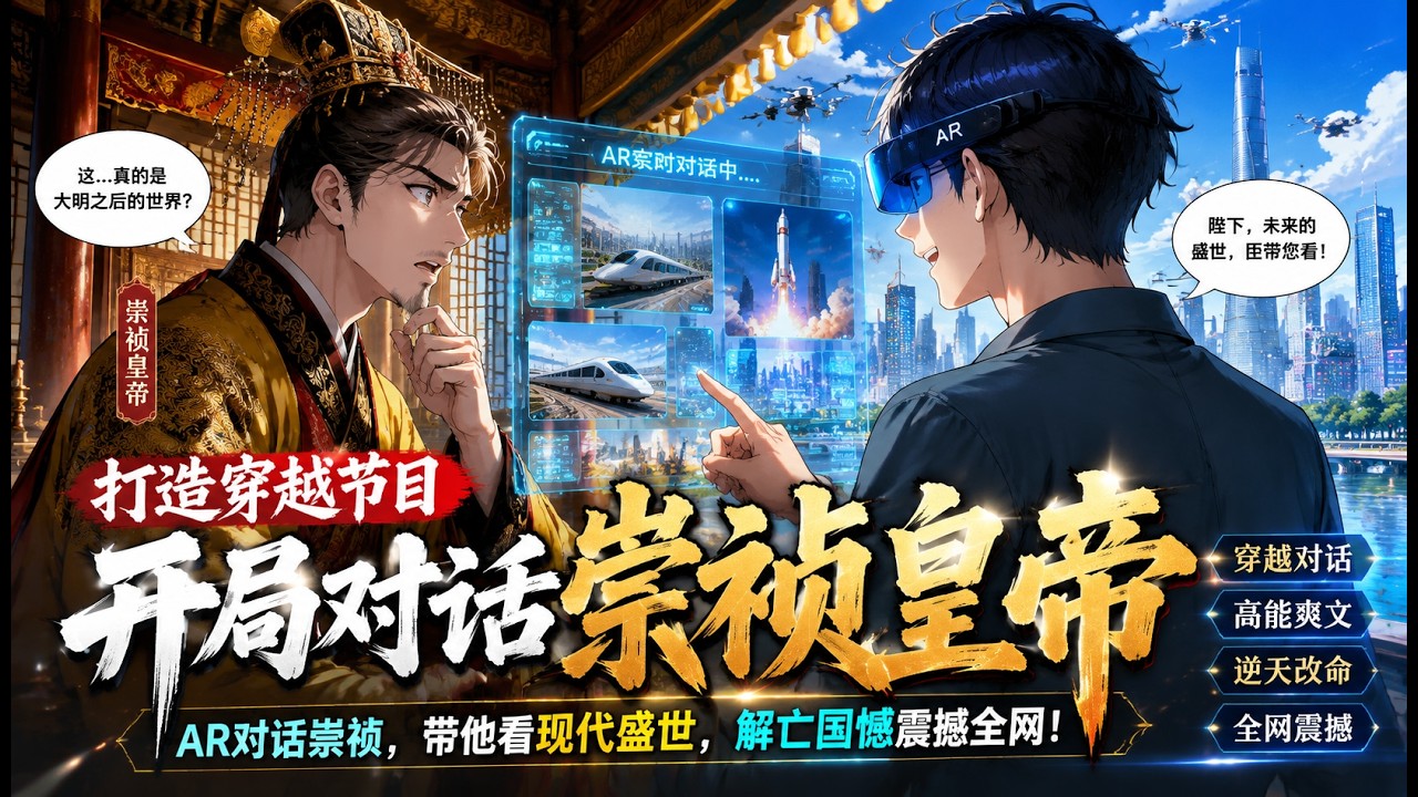 穿越對話崇禎：帶他看現代盛世