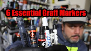 Six Essential Graffiti Markers ✍