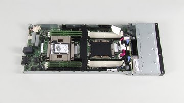 Lenovo ThinkSystem SD530 installing a compute node cover
