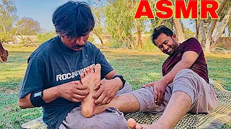 Ultimate ASMR Foot Care & Tickle Therapy | Relaxing & Tingling Sensations 🦶✨