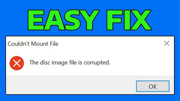 How To Fix The Disc Image File is Corrupted Error in Windows