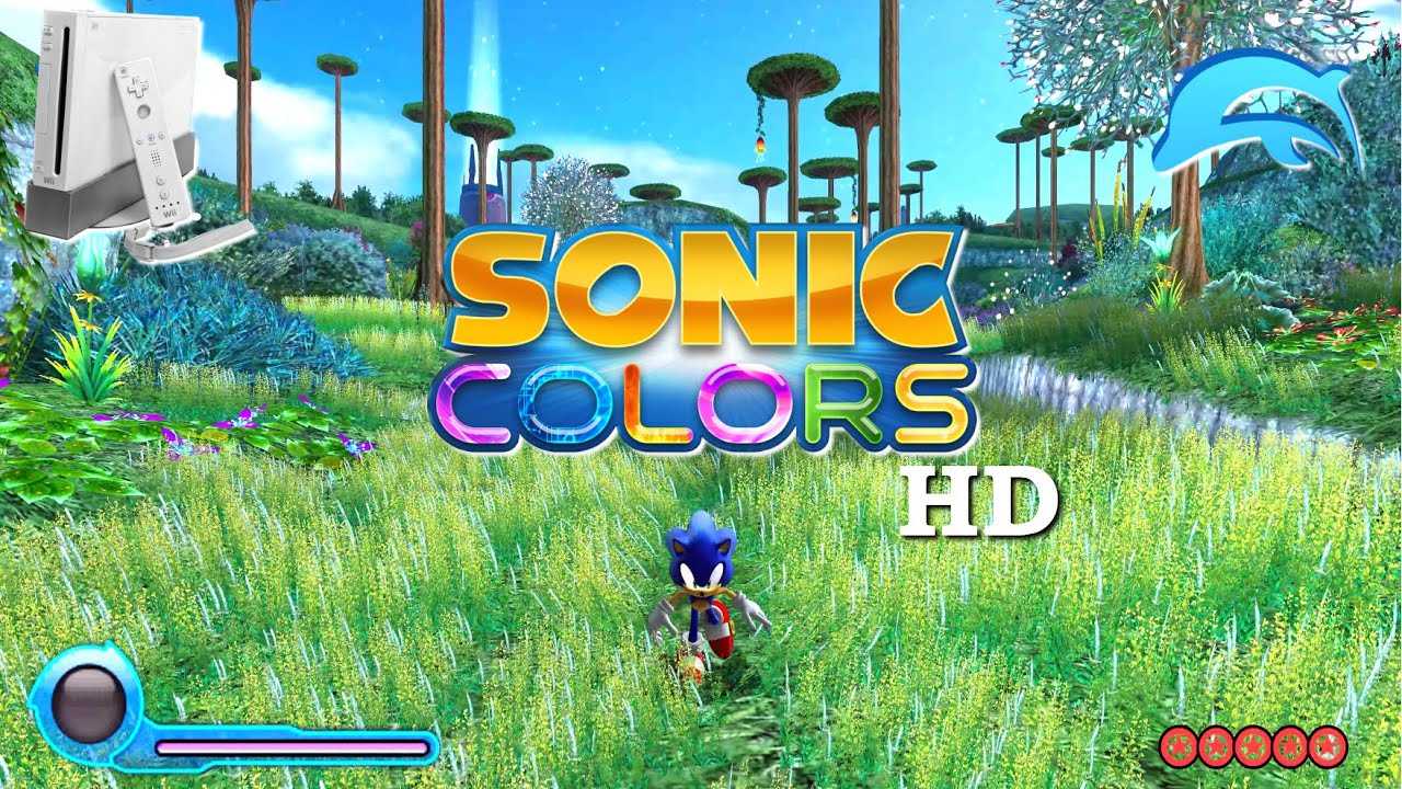 Dolphin Emulator, Sonic Colors (wii /+config)