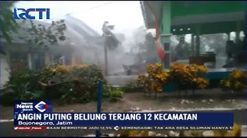 Video Amatir! Ribuan Rumah di Bojonegoro Rusak Diterjang Angin Puting Beliung - SIM 12/11