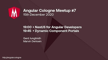 Angular Cologne Meetup #7