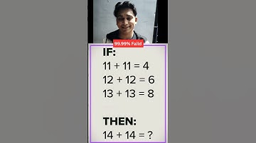 Everyone Gets This Wrong 😱 | Simple Math Puzzle ! #puzzle #cube #logicpuzzle #shorts #numberpuzzles