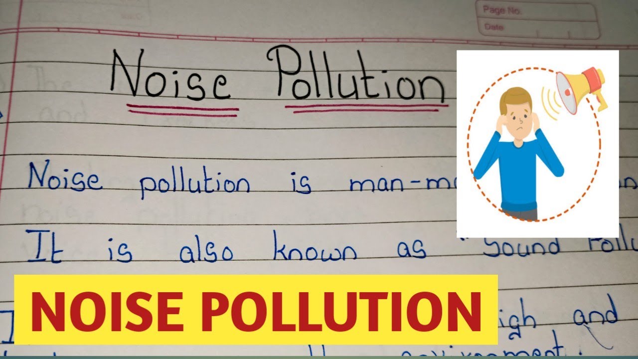 noise pollution english essay