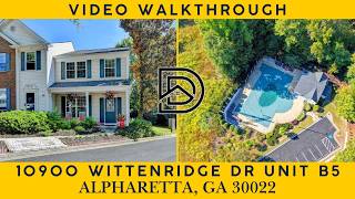 10900 Wittenridge Dr Unit B5 Alpharetta, GA 30022