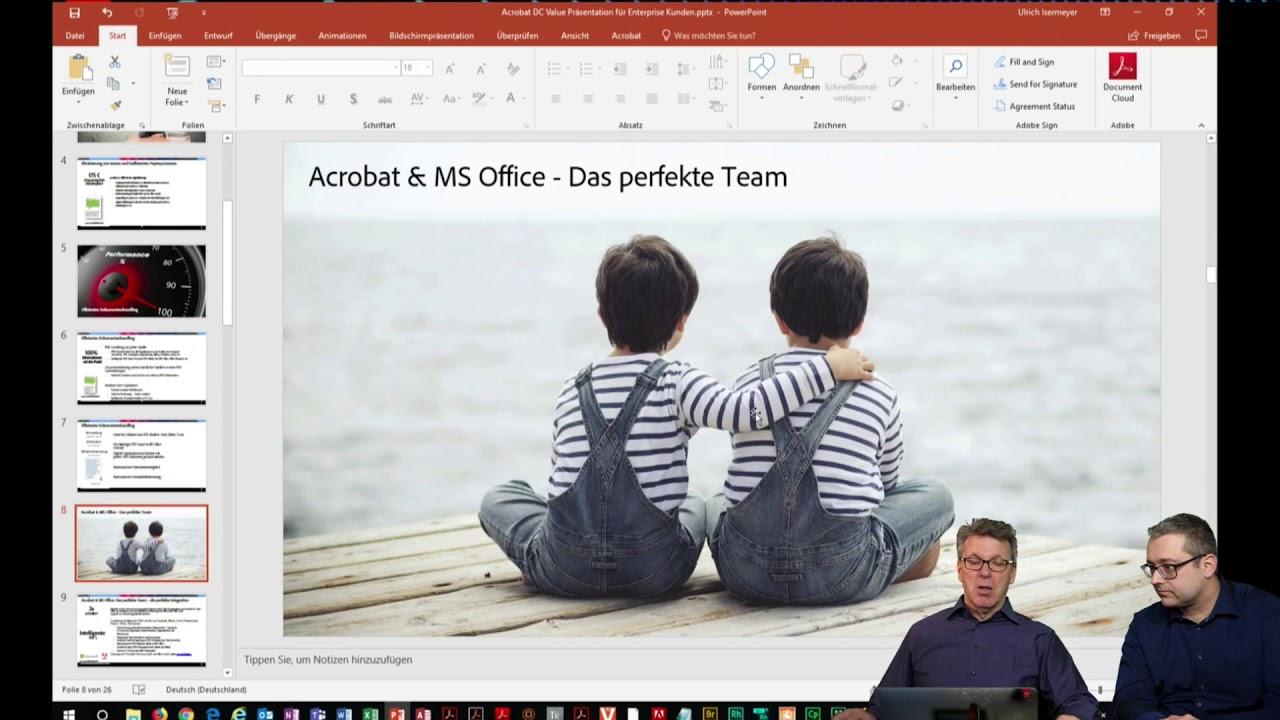 Tutorial Acrobat Dc Export Von Pdf Dokumenten In Word Excel Powerpoint Html Youtube