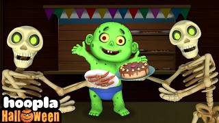 Zombie Family Spooky Dinner Feast | Funny Halloween Songs by @AllBabiesChannel