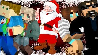 FROSTY the SNOW KILLER! *Christmas* Murder Run! in Minecraft!