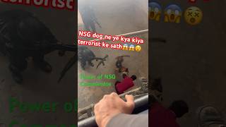 . NSG Dog’s Brave Attack on Terrorist 😱🐕 | Real Commando Action when Terrorist Tried to Escape,⚡🐾