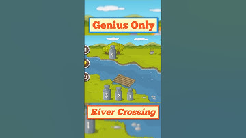 Genius Only || River Crossing Gameplay #rivercrossing #gaming #Shorts