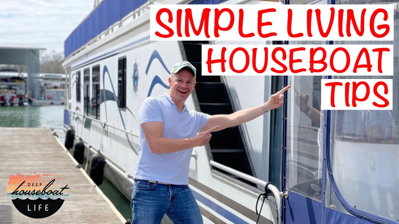 3 SIMPLE Life Hacks For Living On A HOUSEBOAT