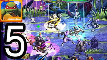 TMNT: Portal Power - iPhone Gameplay Walkthrough Part 5: Magma World