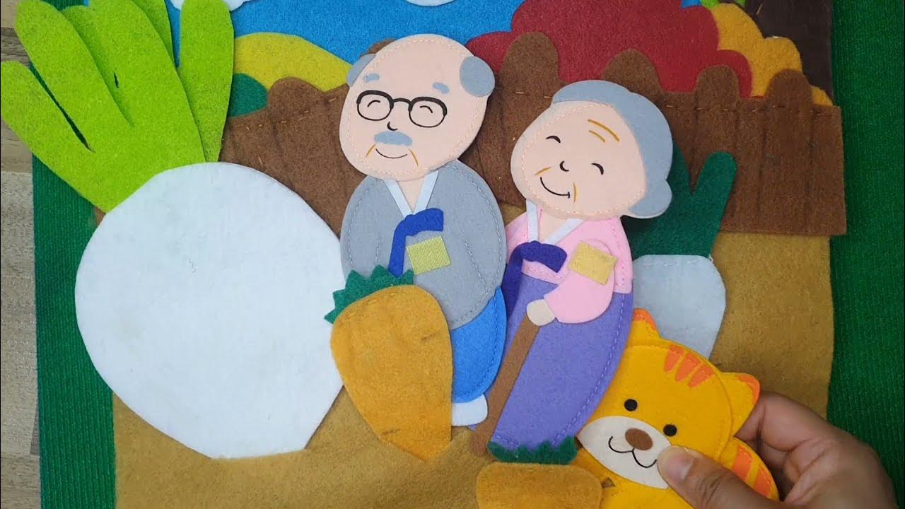 拔萝卜무 뽑기pull up radishes YouTube