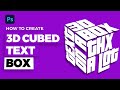 How to Create a 3D Cube Text Effect in Photoshop