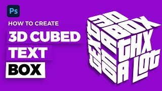 How to Create a 3D Cube Text Effect in Photoshop