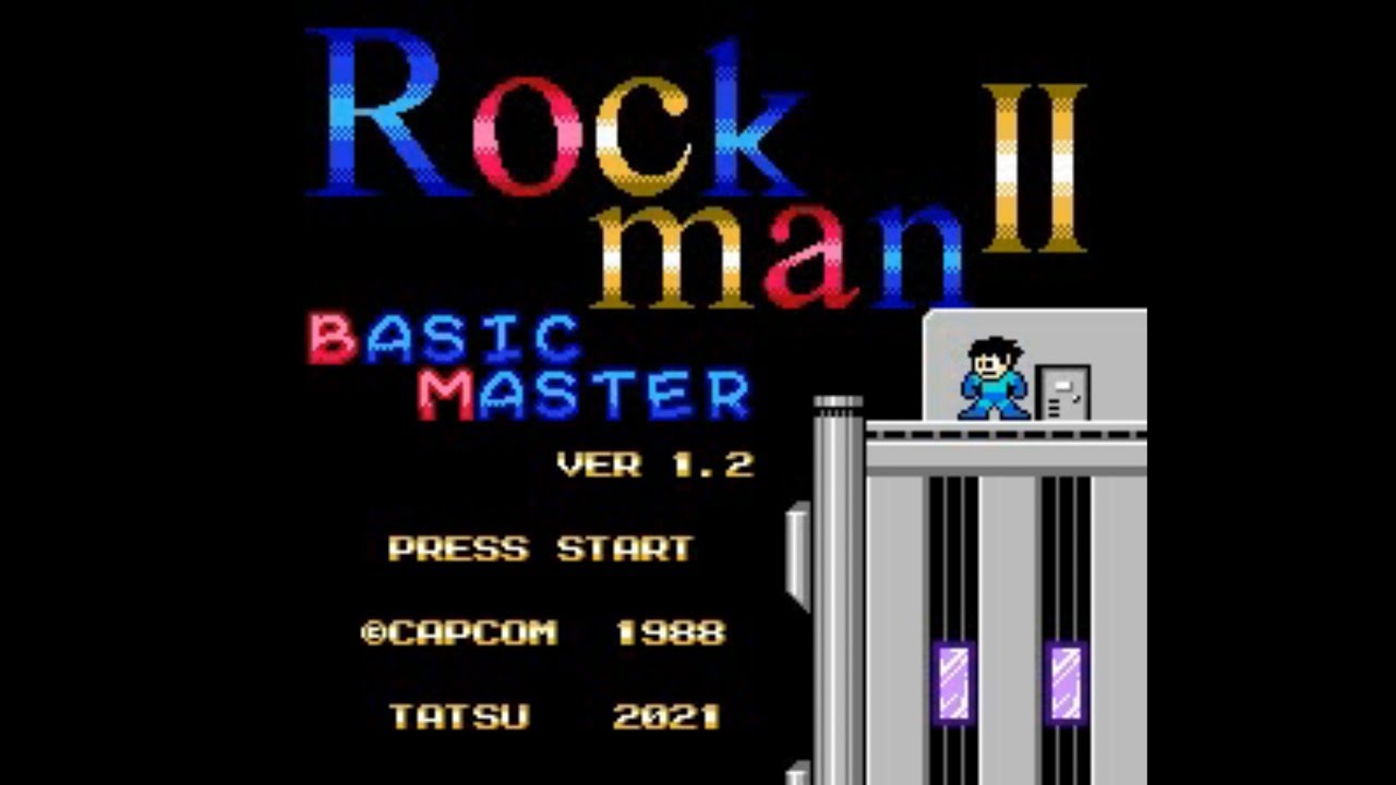 Just Playin some Rockman 2 Basic Master (Version 1.2) - YouTube
