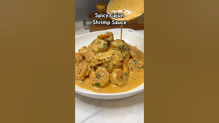 Spicy Cajun Shrimp Sauce Recipe! #shrimp #cajun #cookingshorts #quickrecipe #easydinner #recipe