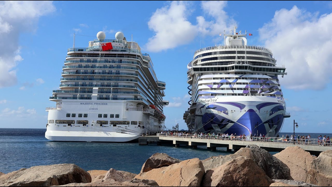 Majestic Princess Sails to Basseterre, St Kitts