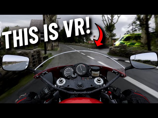 THIS IS VR?! The Most REALISTIC VR Racing Experience! // Quest 3 PC VR class=