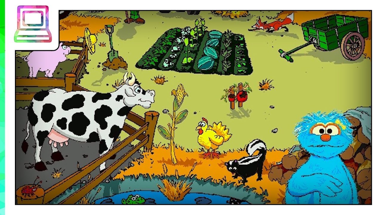 «Улица Сезам» — демонстрационная версия для детского сада (The Learning Company)