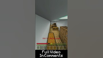 Staring at a Wall Horror Map #shorts #mcpe #minecraft #trending #scary #mcbe #roblox #horrorgaming