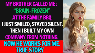At the Family BBQ My CEO Brother Mocked Me as ‘Brain-Frozen’ Then He Watched Me Build My Own Company