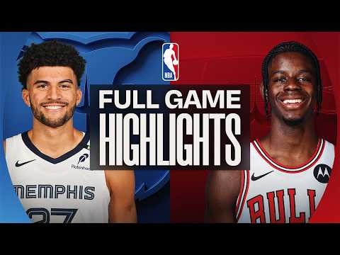 GRIZZLIES at BULLS | NBA PRESEASON FULL GAME HIGHLIGHTS | October 9, 2026